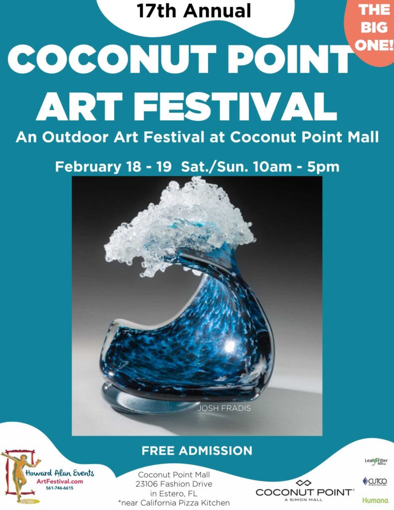 17th Annual Coconut Point Art Festival Returns to Estero The SWFL 100